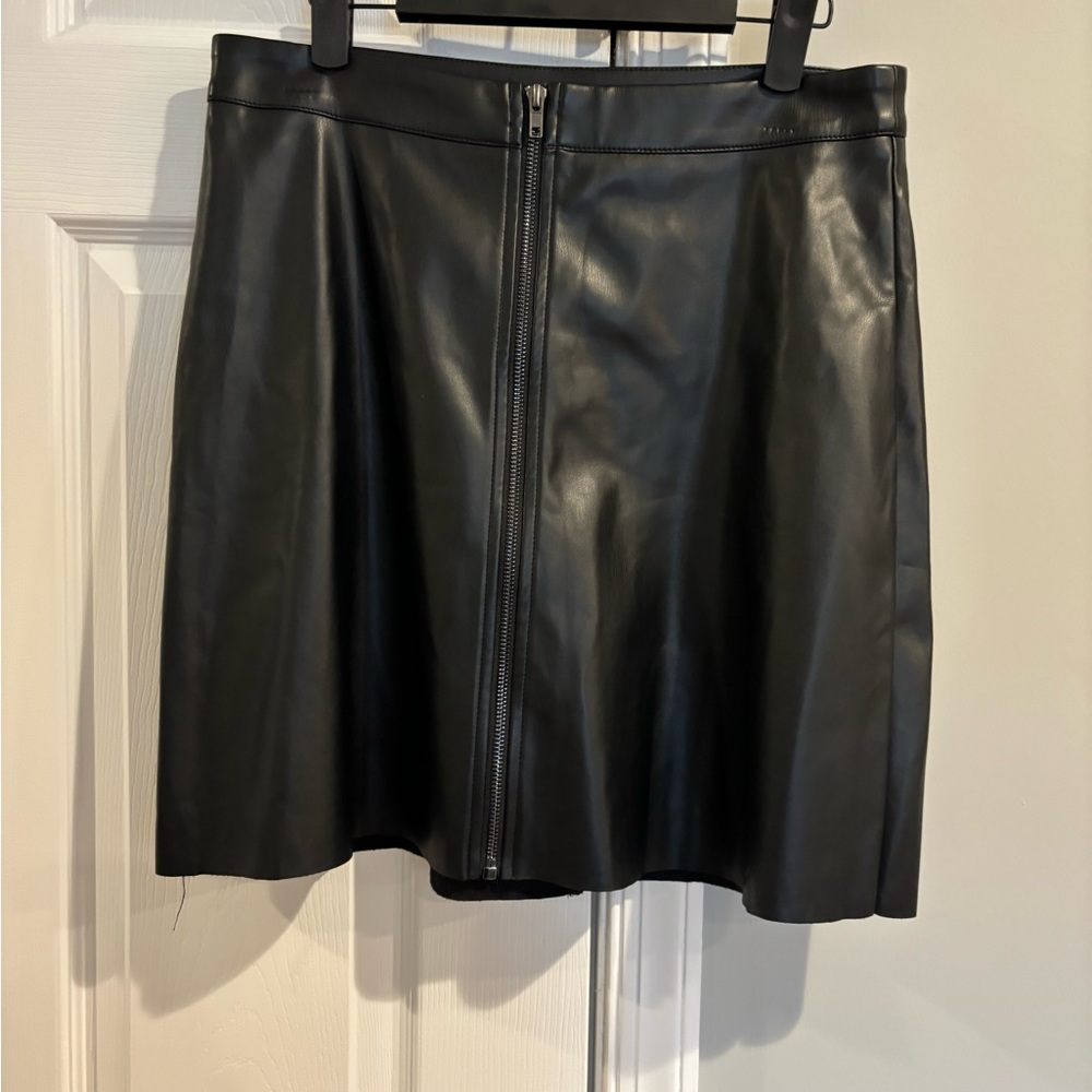 Faux leather skirt NWT